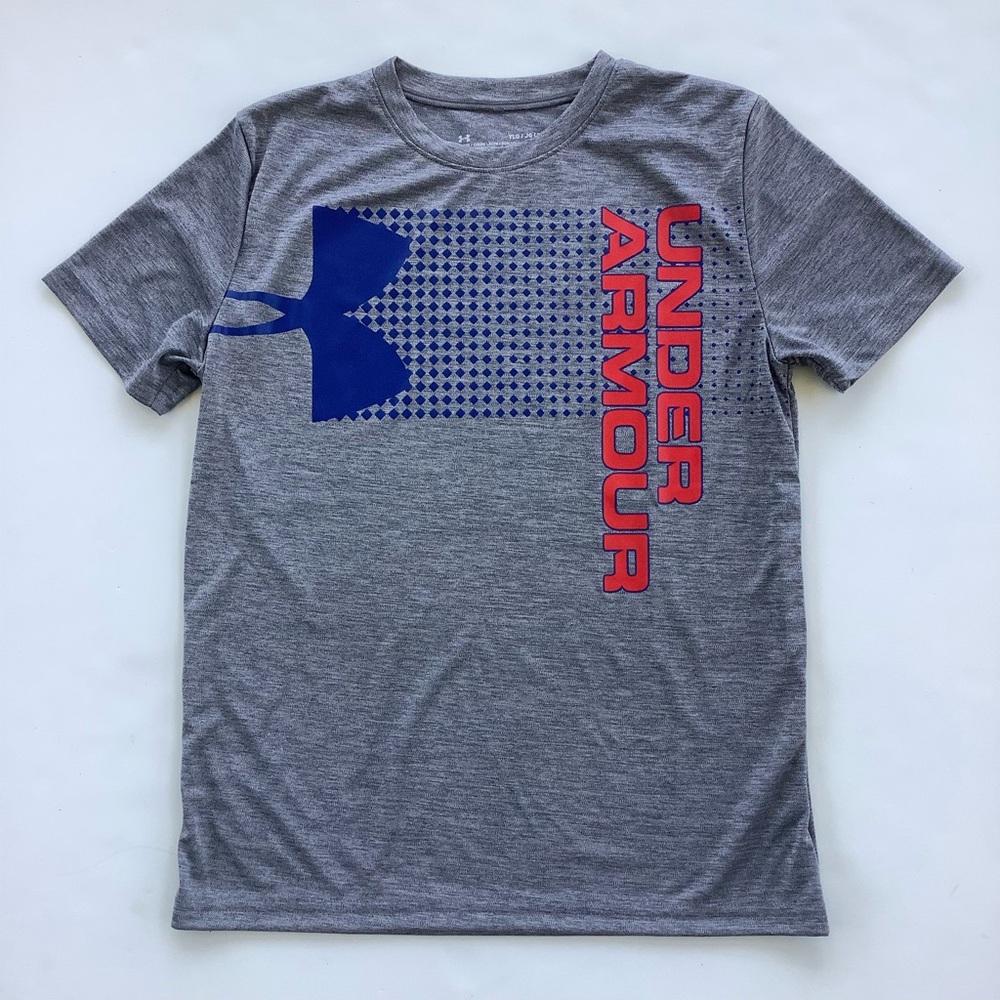 NWT Under Armour Gray Logo Tee